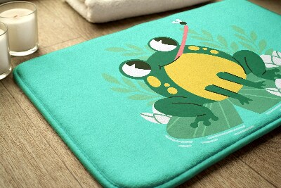 Bath mat Frog