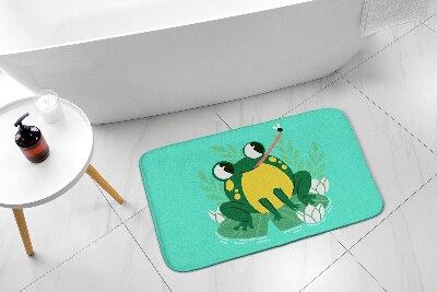 Bath mat Frog