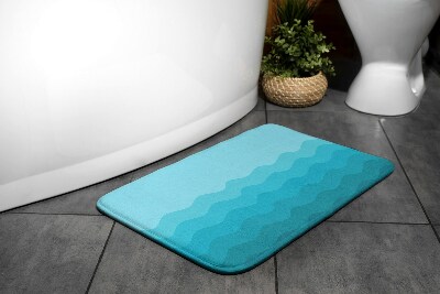 Bath rug Geometric Waves