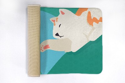 Bathmat Cat Animals