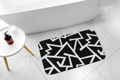 Non slip bath mat Geometric Lines