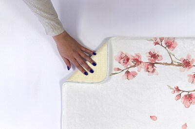 Bath mat Japanese Flowers