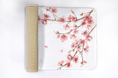 Bath mat Japanese Flowers