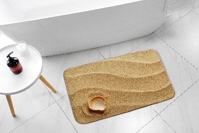 Bathroom mat Sandy beach