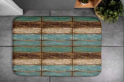 Bath rug Wood pattern