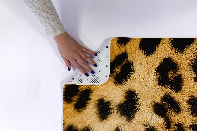 Non slip bath mat Leopard