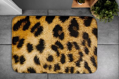 Non slip bath mat Leopard