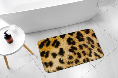 Non slip bath mat Leopard