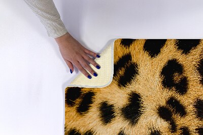 Non slip bath mat Leopard