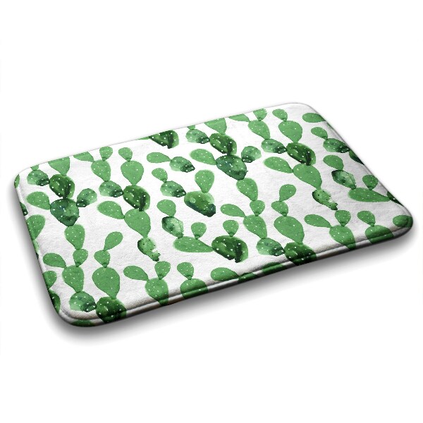 Bathroom mat Cactus pattern