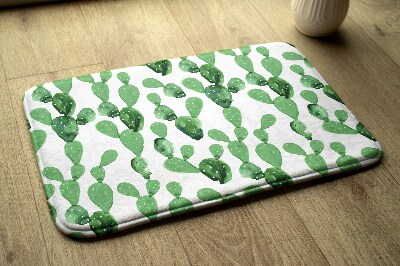 Bathroom mat Cactus pattern