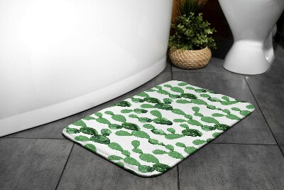 Bathroom mat Cactus pattern