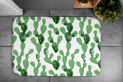 Bathroom mat Cactus pattern