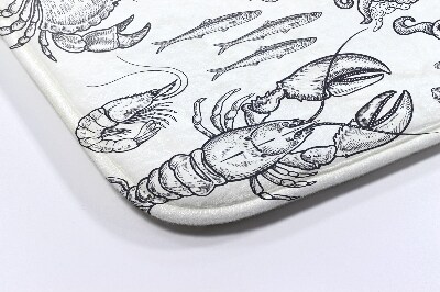 Non slip shower mat Sea Animals