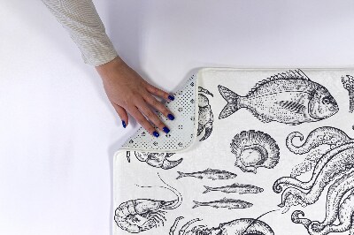 Non slip shower mat Sea Animals