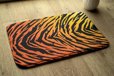 Bathroom mat Tiger Stripes