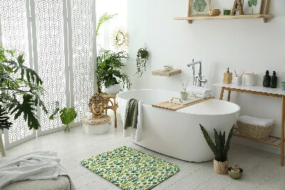 Bathmat Cacti Pattern