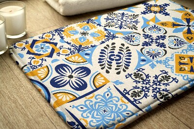 Non slip bath mat Azulejo