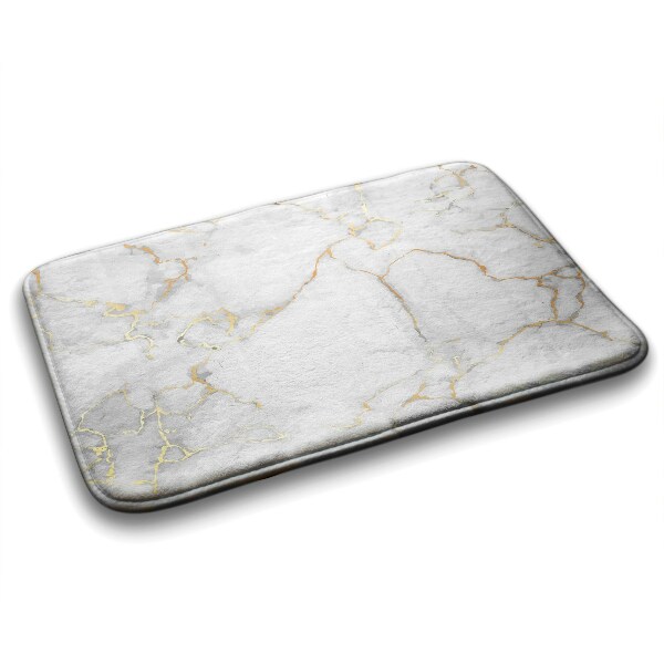 Bath mat Light marble