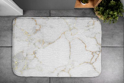 Bath mat Light marble