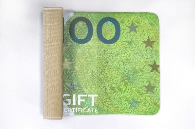 Bathroom carpet Euro Money banknote