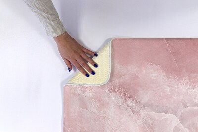 Bath rug Pink Abstraction