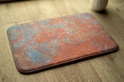 Bath mat Rust