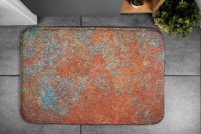 Bath mat Rust