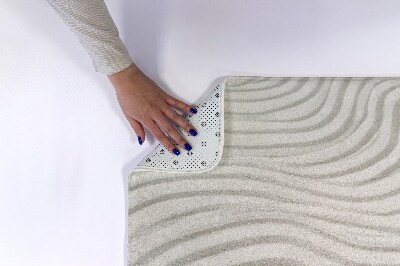 Bathroom carpet Sand