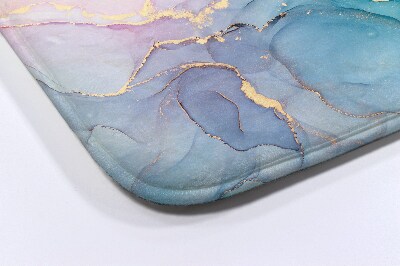 Bath mat Colorful marble