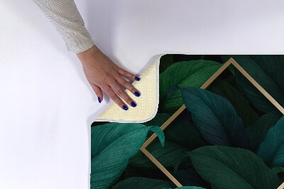 Bathroom mat Tropical leaves