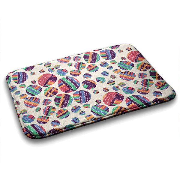 Non slip bath mat Colorful Dots Abstract