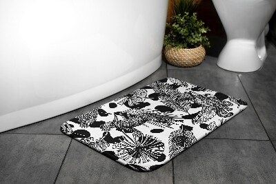 Non slip shower mat Leopard Savannah