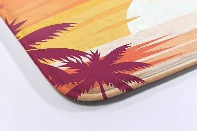 Bathroom mat Tropical beach