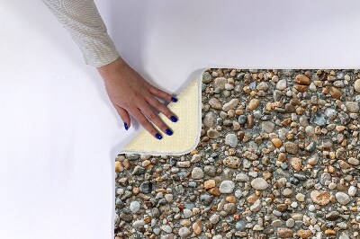 Non slip bath mat Stony beach