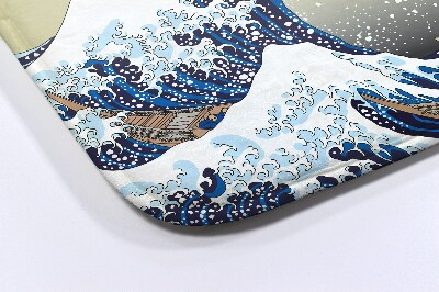 Bathroom rug Kanagawa Great wave