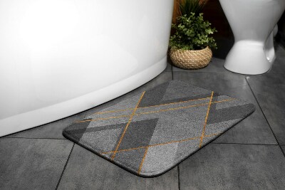 Bathroom carpet Geometric patterns