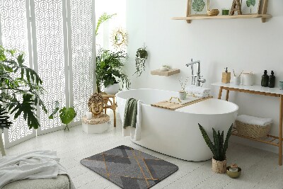 Bathroom carpet Geometric patterns