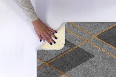 Bathroom carpet Geometric patterns