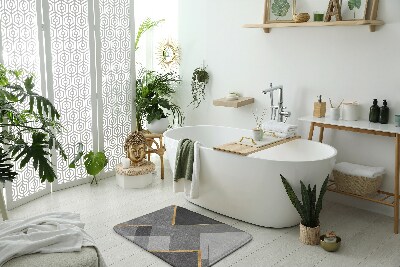 Bathroom carpet Geometric Patterns