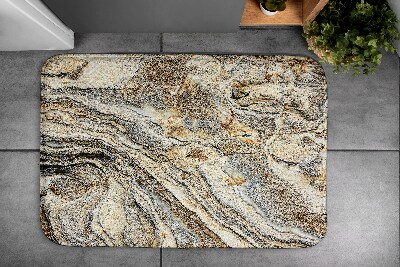 Bath rug Marble