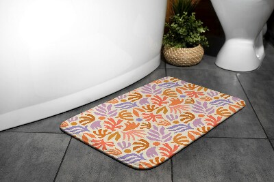 Non slip bath mat Plants Abstraction