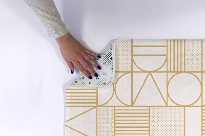 Bathmat Geometric patterns