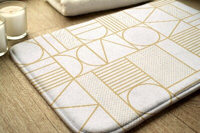 Bathmat Geometric patterns