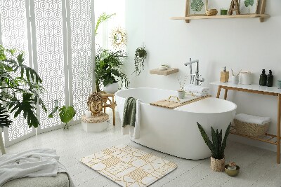 Bathmat Geometric patterns