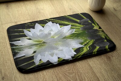 Bathroom mat Water Lily