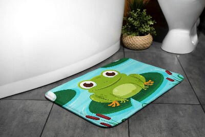 Bathroom mat Sweet frog