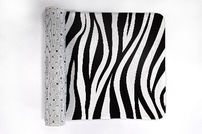 Non slip bath mat Zebra Stripes