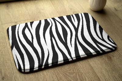 Non slip bath mat Zebra Stripes