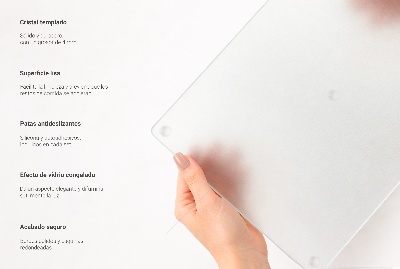 Hexagonal cutting board translucent